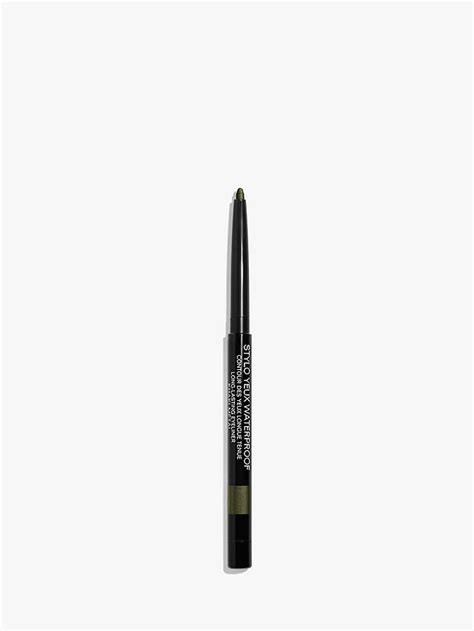 chanel waterproof eyeliner khaki metal.